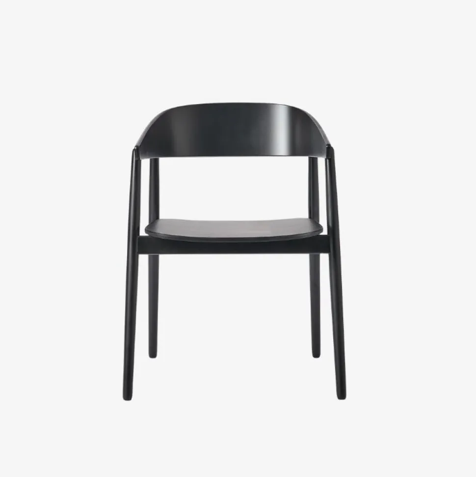Andersen Furniture AC2 Stol Sort Mat Lakeret Bøg