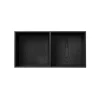 ATBO Halv Reol Modul 007 Sort Ask