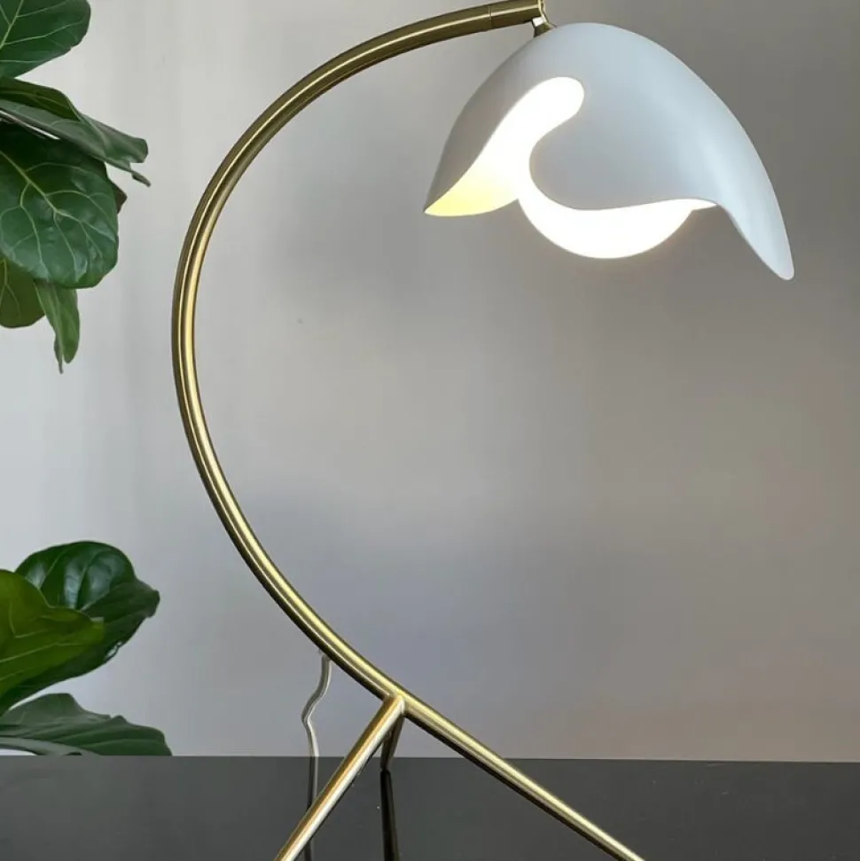 ATBO PS38 Bordlampe Hvid
