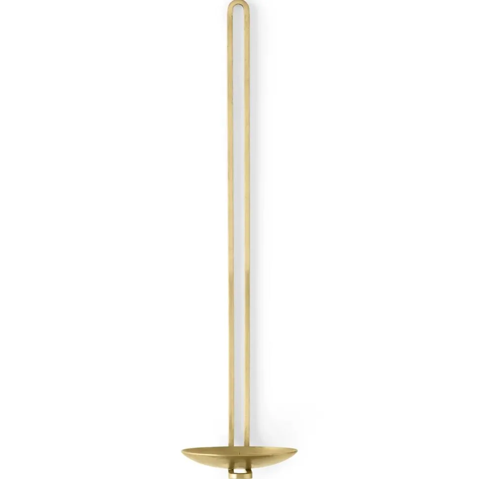 Audo Copenhagen Clip Wall Candle Holder Brass