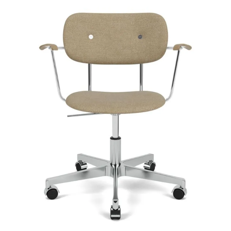 Audo Copenhagen Co Task Chair Audo Bouclé / Natural Oak