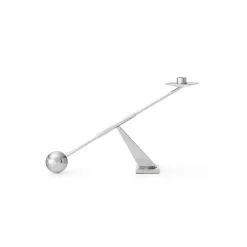 Audo Copenhagen Interconnect Candle Holder Stainless Steel Small