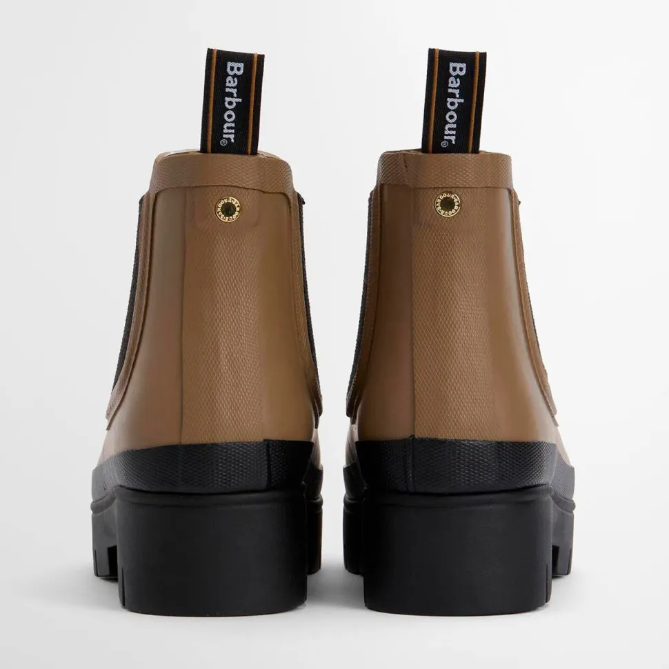 Barbour Halton Ankle Wellingtons Military Brown/Black