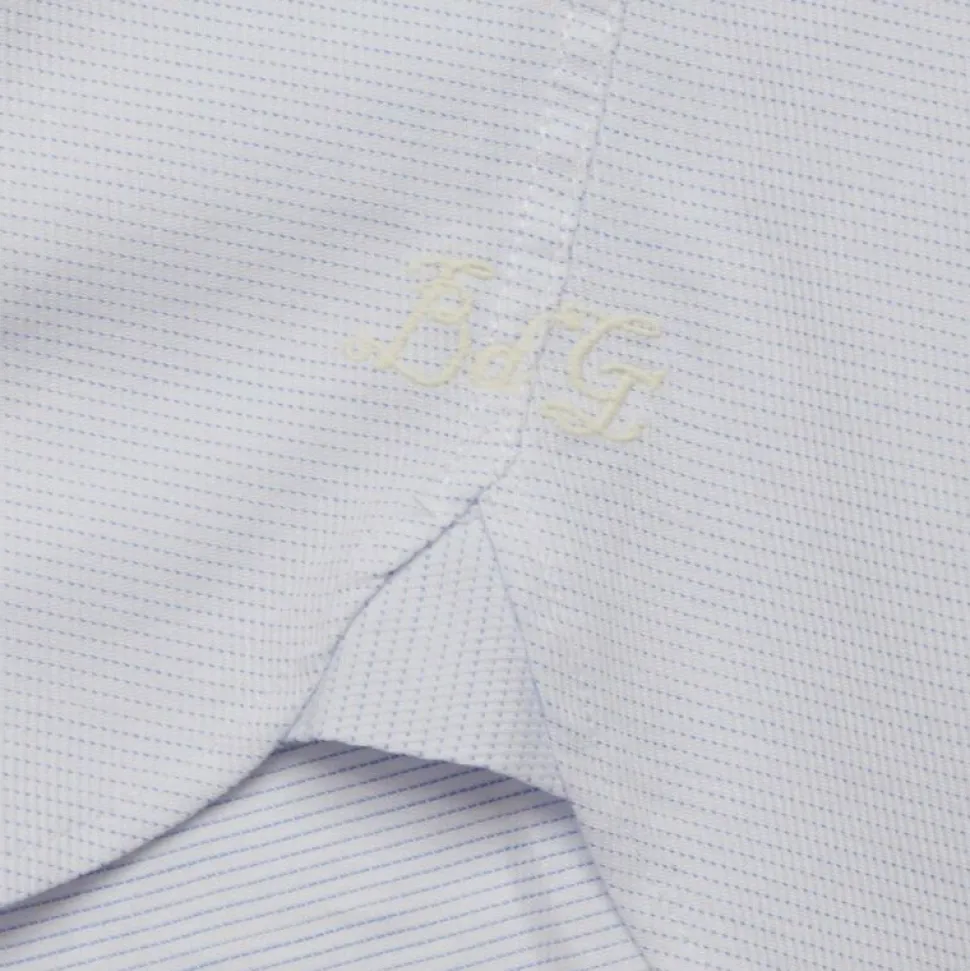 Blue De Génes Basso Dob Shirt Blue Water