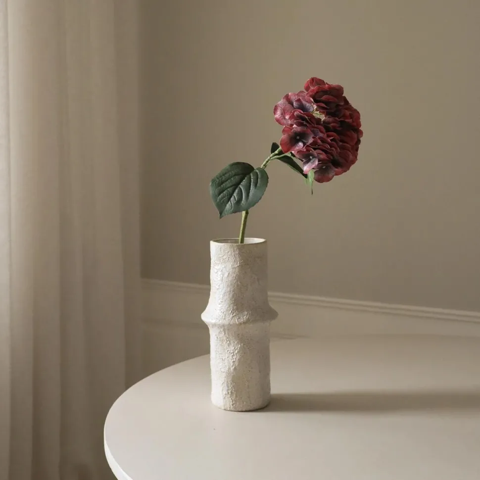 Botané Studios Hydrangea Flower Burgundy
