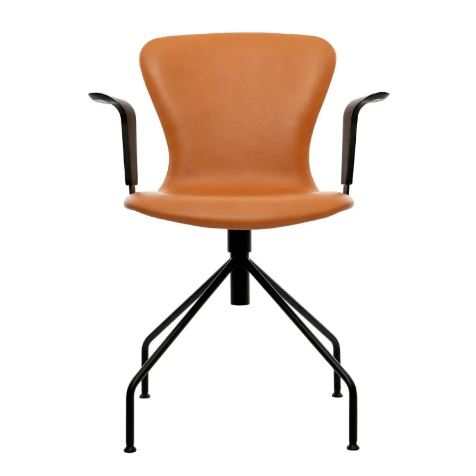 Bruunmunch PLAY Arm Chair Swing Cognac Hero Læder
