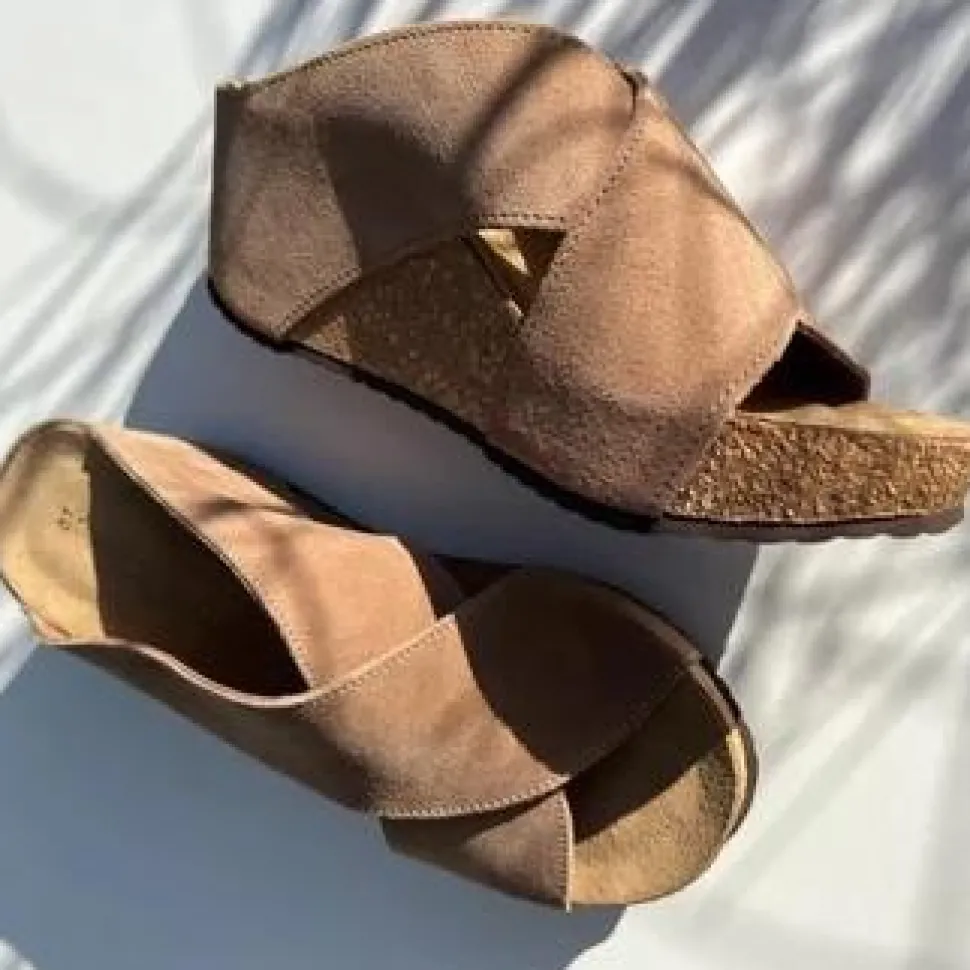 Copenhagen Shoes Frances 23 Suede Beige