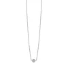 Enamel Copenhagen Coin Necklace Silver