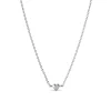 Enamel Copenhagen Little Love Necklace Silver