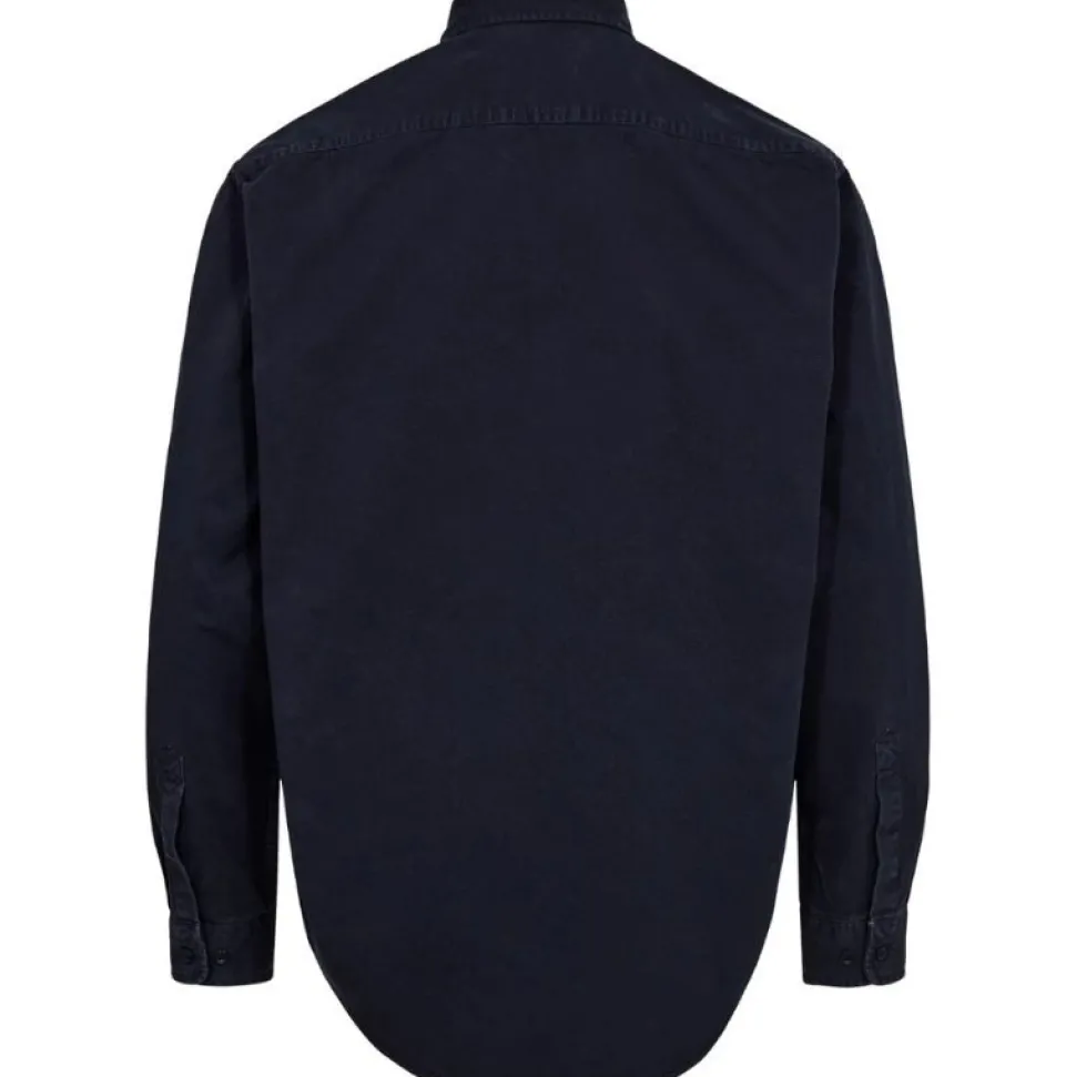 ET AL Erten Long Sleeve Shirt Navy