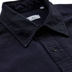 ET AL Erten Long Sleeve Shirt Navy