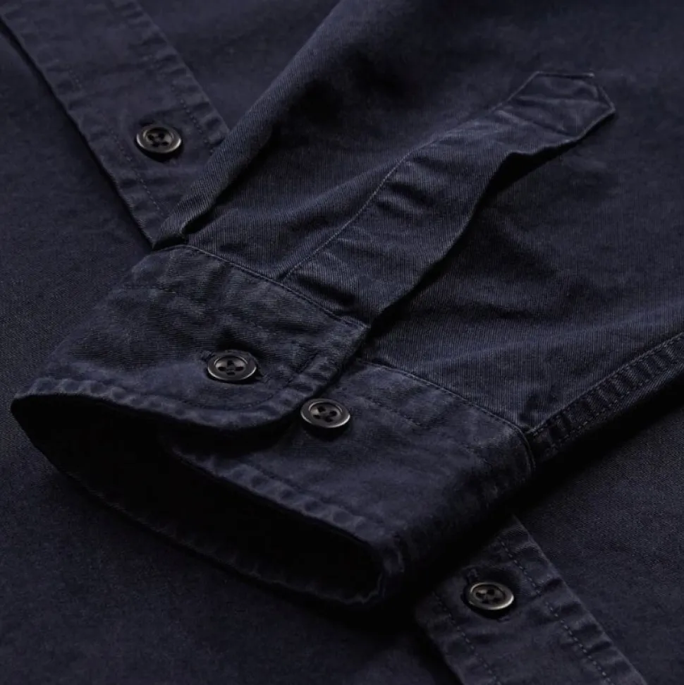 ET AL Erten Long Sleeve Shirt Navy