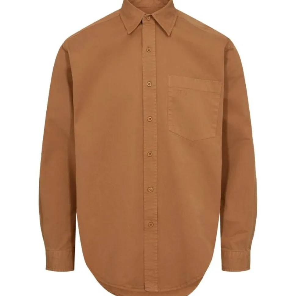 ET AL Erten Long Sleeve Shirt Mustard
