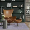 Fritz Hansen 3316 Ægget Valnød Essential Læder