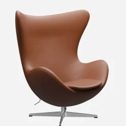 Fritz Hansen 3316 Ægget Valnød Essential Læder