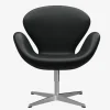Fritz Hansen 3320 Svanen Grace Læder