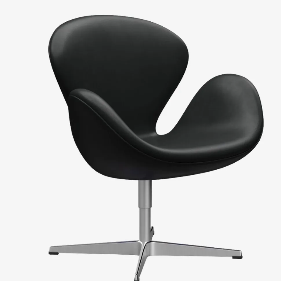 Fritz Hansen 3320 Svanen Grace Læder