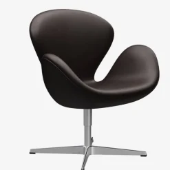 Fritz Hansen 3320 Svanen Grace Læder