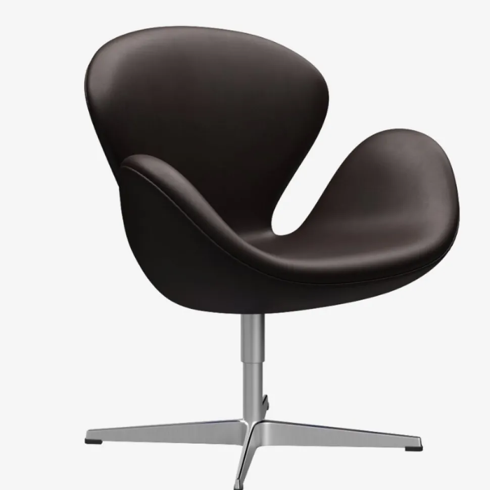 Fritz Hansen 3320 Svanen Grace Læder