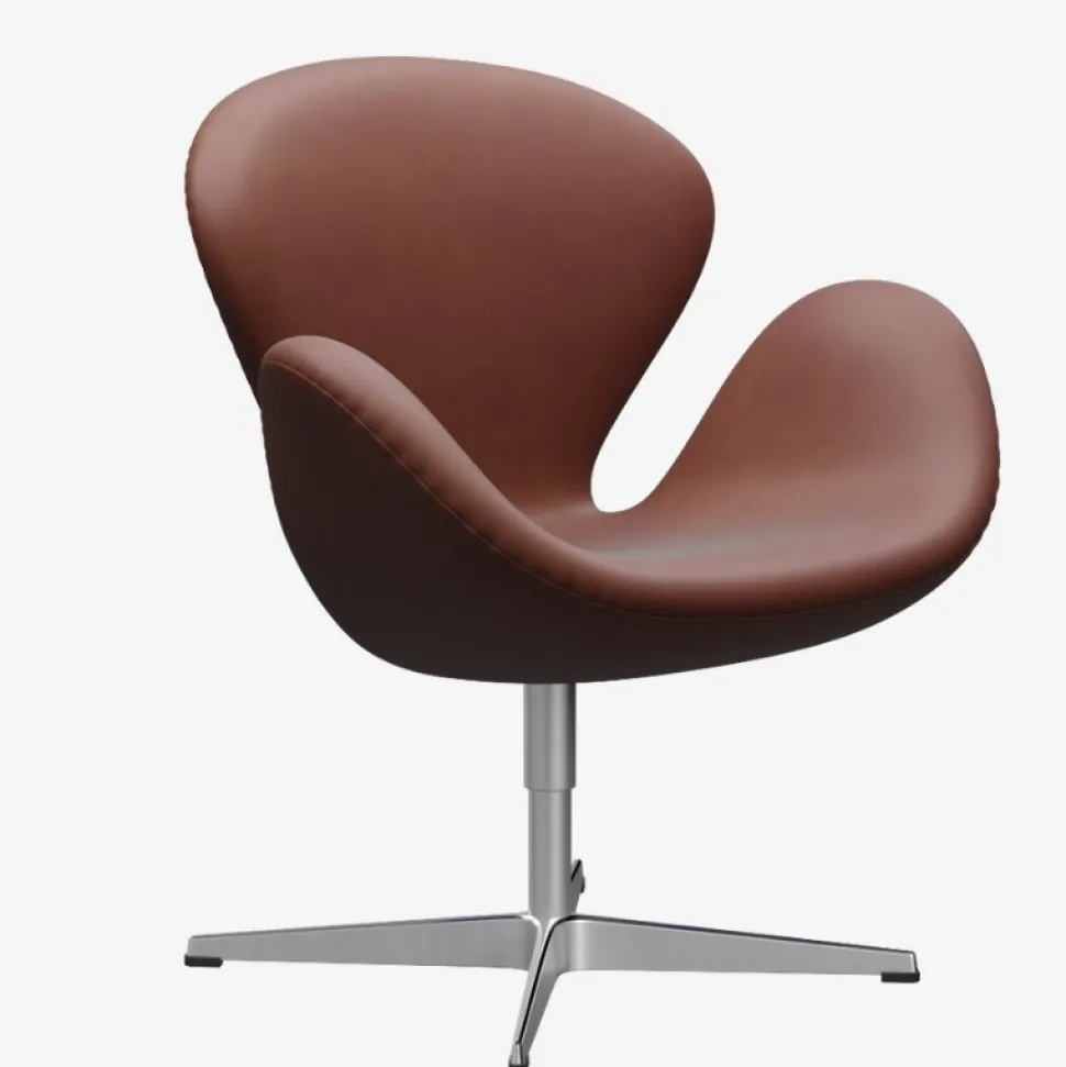 Fritz Hansen 3320 Svanen Grace Læder
