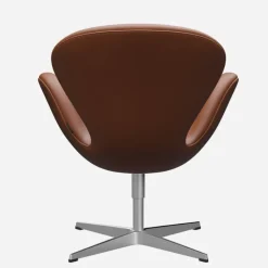 Fritz Hansen 3320 Svanen Valnød Essential Læder