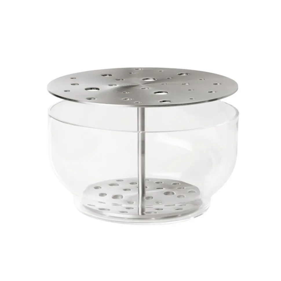 Fritz Hansen Ikebana Vase Stainless Steel Large
