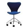 Fritz Hansen Serie 7 Drejestol Fuldpolstret Stof