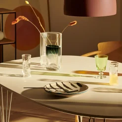 Fritz Hansen Super-Ellipse Bord Med Udtræk B620