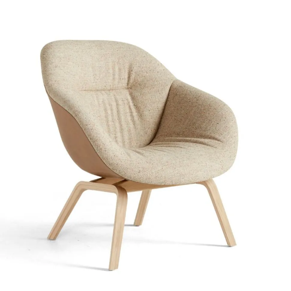 Hay AAL 83 Soft Duo Loungestol Bolgheri LGG60 & Sense Nougat