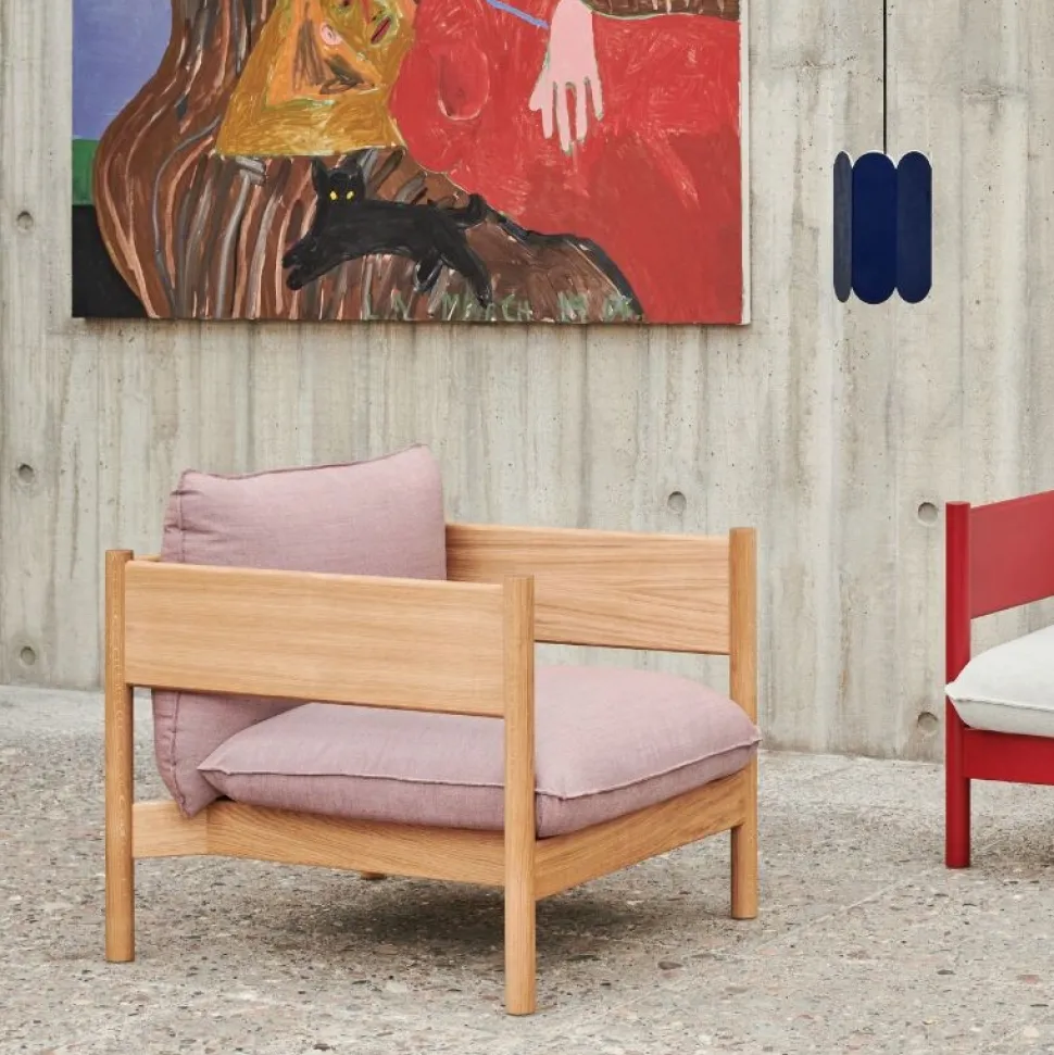 Hay Arbour Club Loungestol Olieret Eg & Vidar 1511