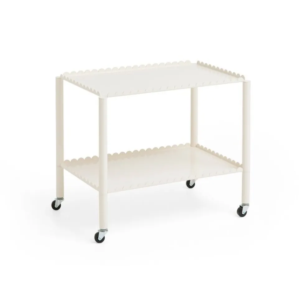 Hay Arcs Trolley Low Eggshell