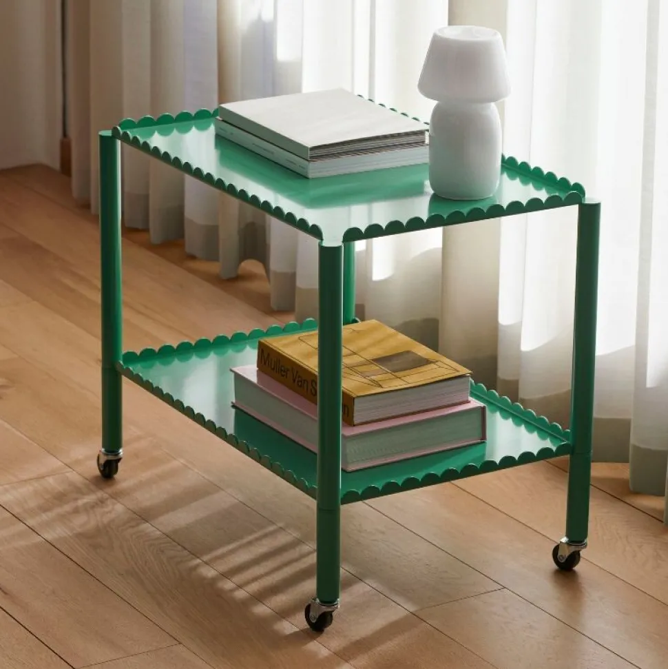 Hay Arcs Trolley Low Soft Jade