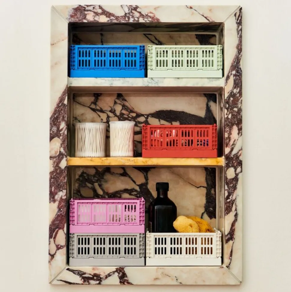HAY Colour Crate Mini Set of 2 Light Grey