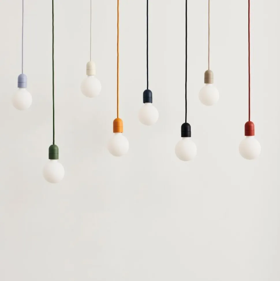 HAY Common Pendant Cord Set Soft Black