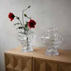 Hein Studio Ammonit Vase Large Clear