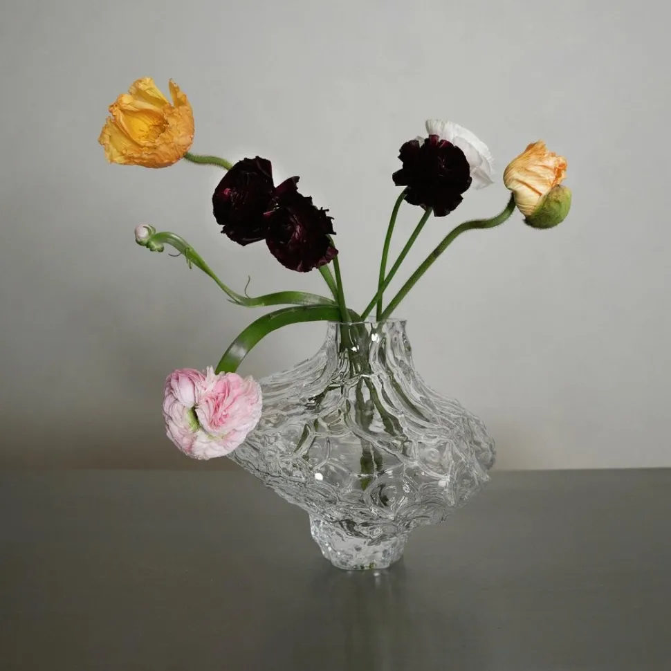 Hein Studio Canyon Vase Large Clear