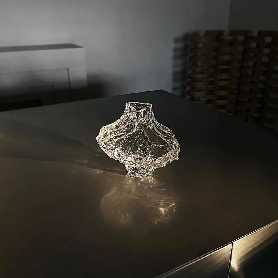 Hein Studio Canyon Vase Large Clear