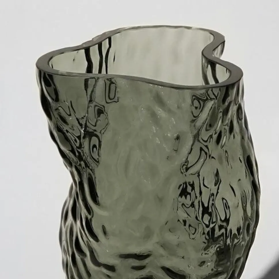 Hein Studio Ostrea Vase Midnight Blue