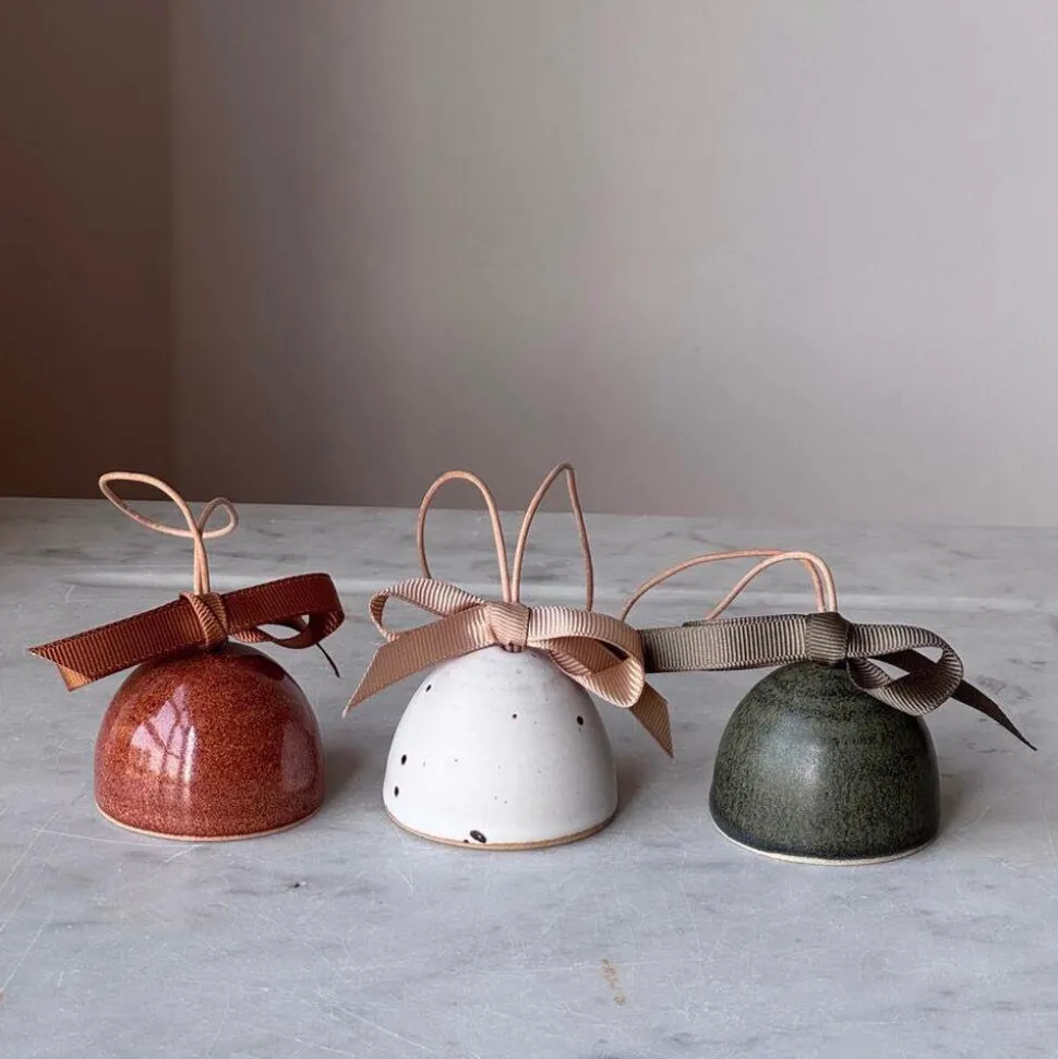 Julie Damhus Studio Juleklokke Brændt
