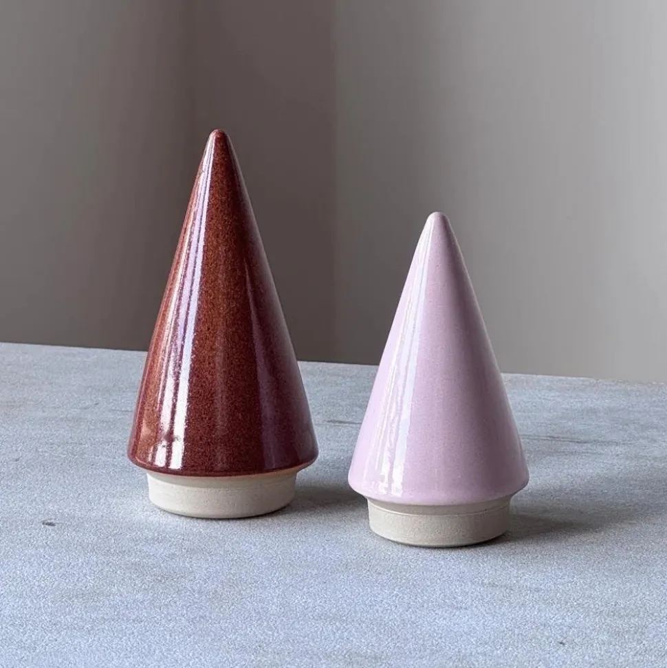 Julie Damhus Studio Juletræ Pink (Lille, Mellem, Stor)