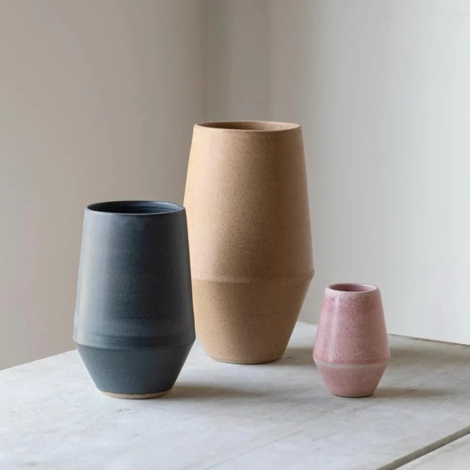 Julie Damhus Studio Oda Vase Beige Stor