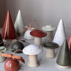 Julie Damhus Studio Svamp Brændt (Lille, Mellem, Stor)