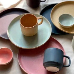 Julie Damhus Studio Toto Tallerken Mellem Rosa
