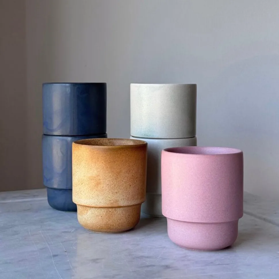 Julie Damhus Studio Toto Krus Blå