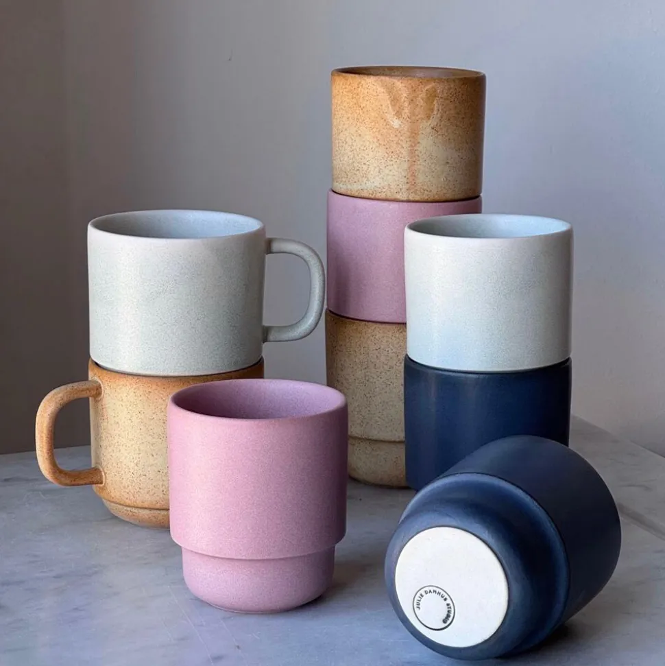 Julie Damhus Studio Toto Krus Blå