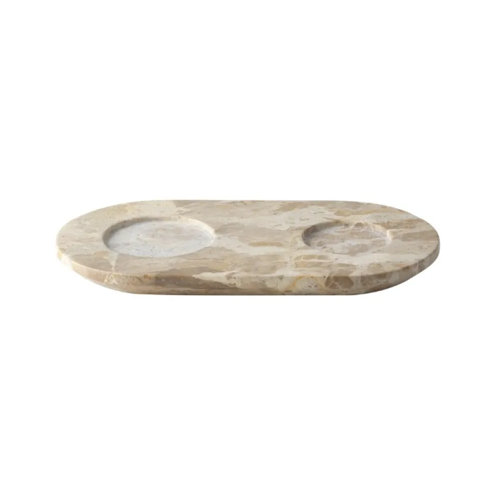 Kristina Dam Studio Marble Bottle Tray