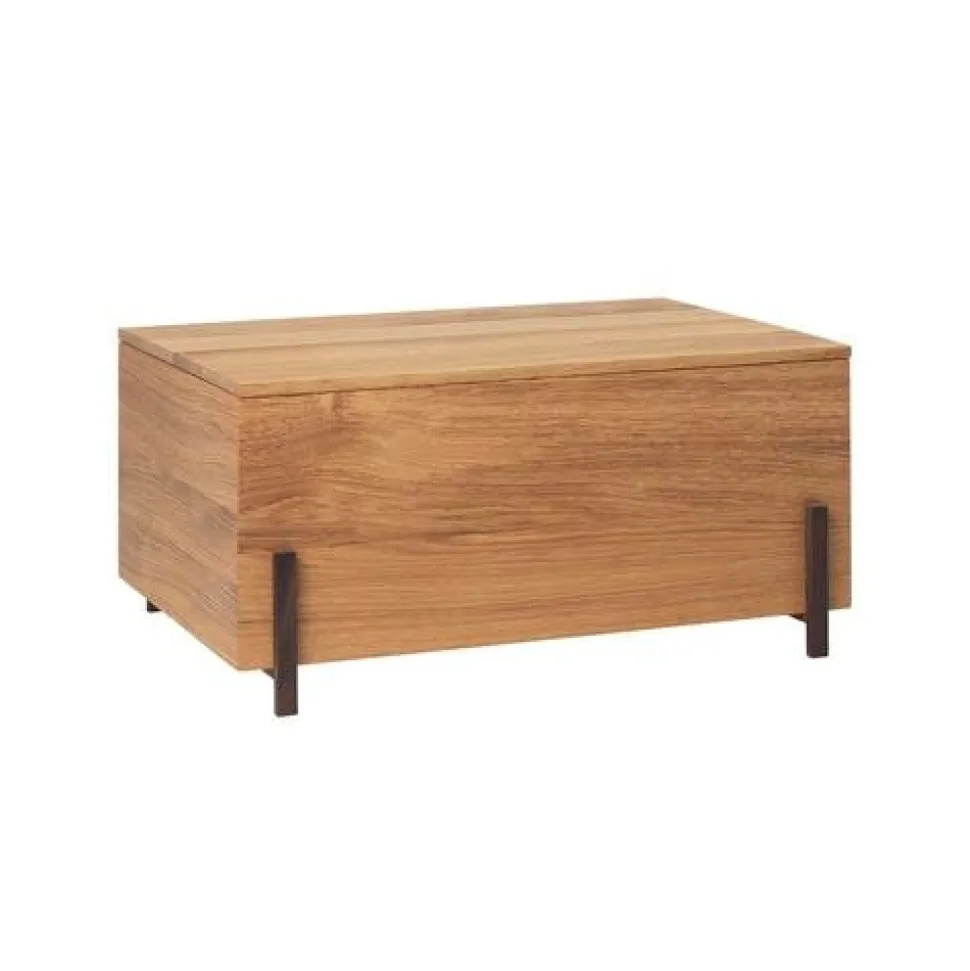 Kristina Dam Studio Stack Storage Box Warm Oiled Oak & Walnut