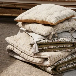 Lene Bjerre Design Ivy Mattress Sage Green/Rose Large