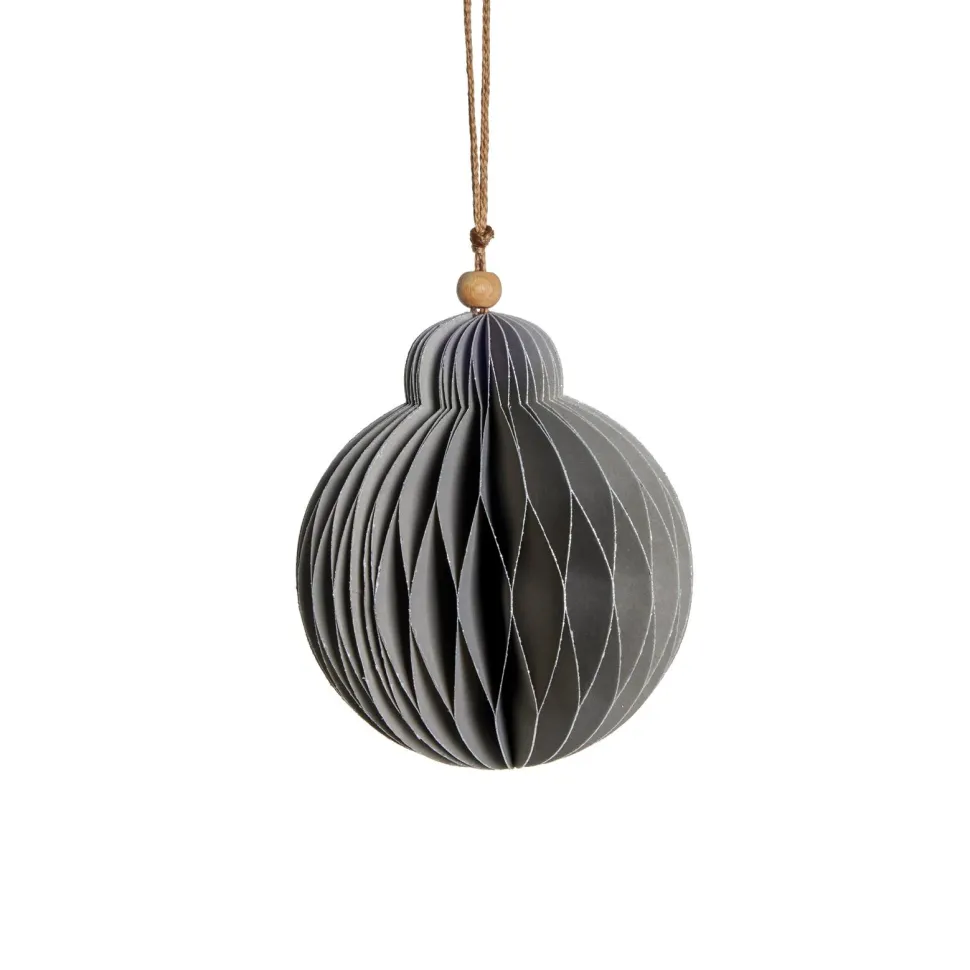 Lene Bjerre Design Paline Ornament Light Grey/Silver No. 2