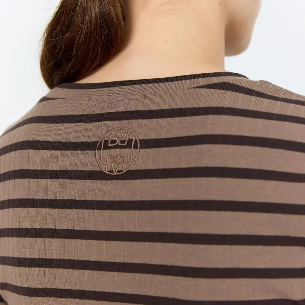 Leveté Room Neddie 2 T-shirt Dark Brown